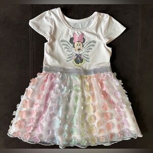 Disney Minnie Mouse Pastel Butterfly Dress